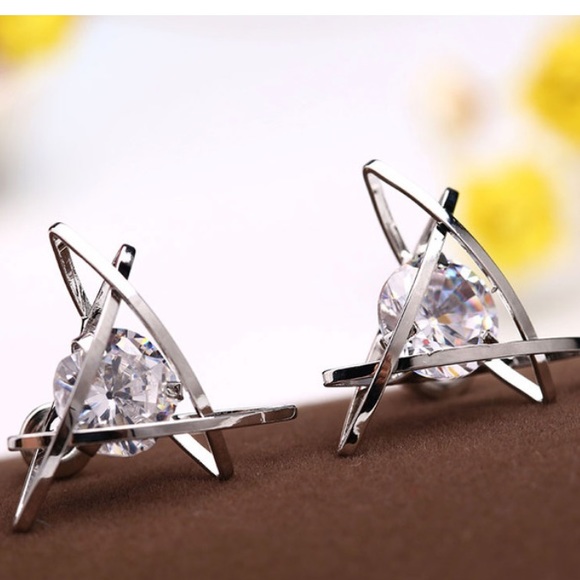 NWOT sterling silver earrings - Picture 6 of 7